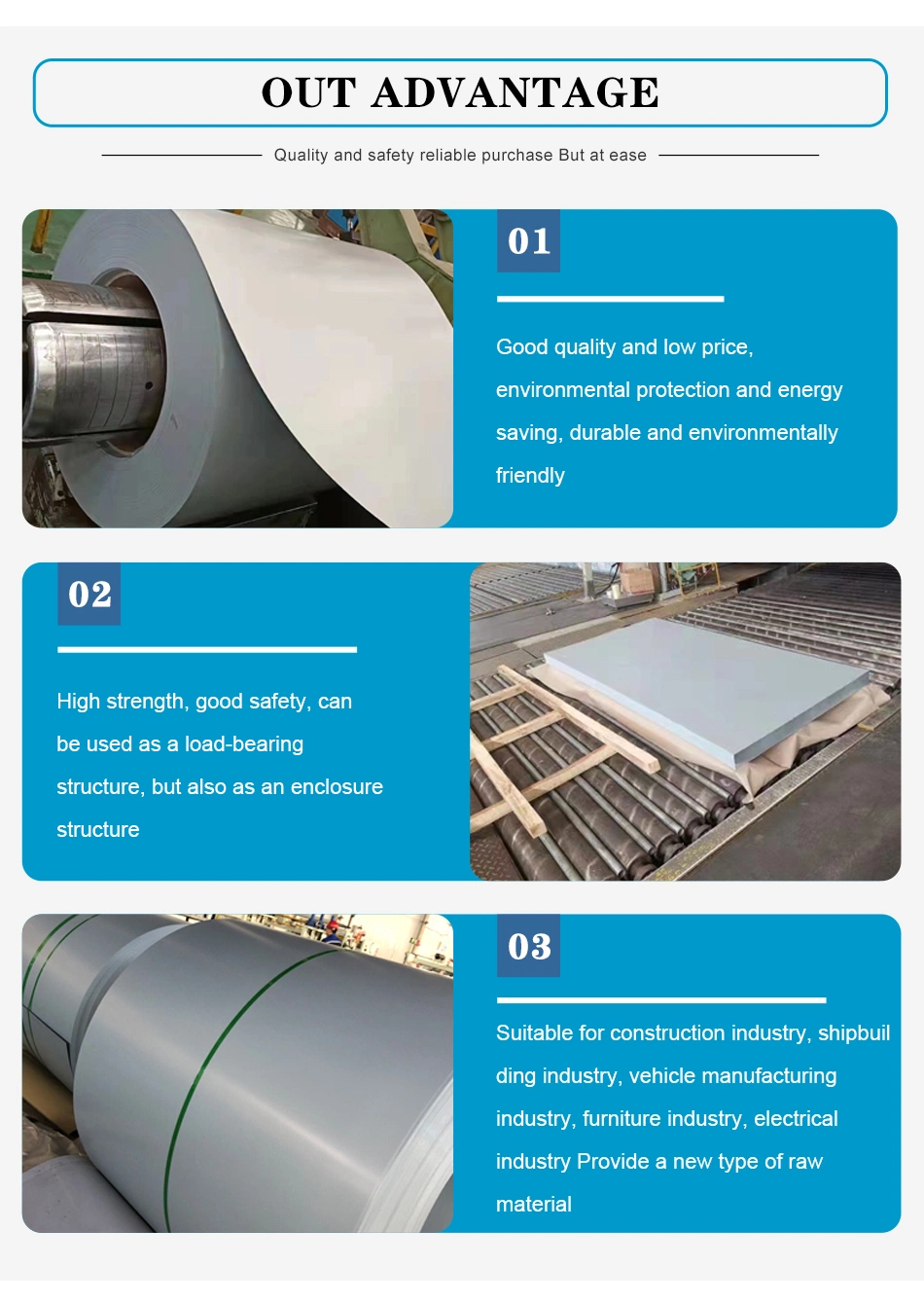 Non Grain Oriented Cold Rolled Magnetic Induction Electrical Silicon Steel Coil