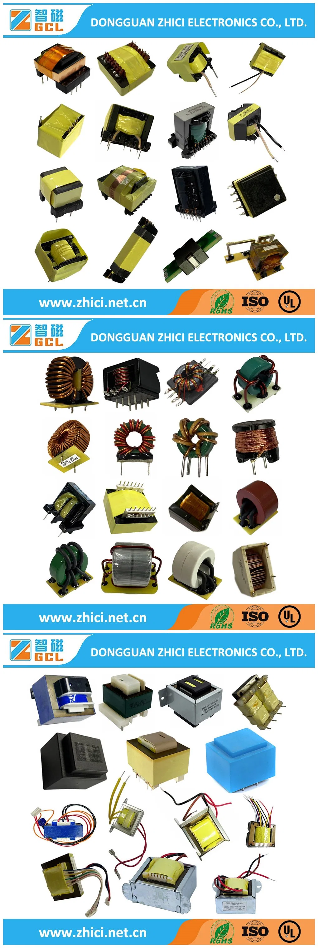 High Current T Type Air Core Copper Coil Leaded Toroidal Power Inductor Used for Television Receiver