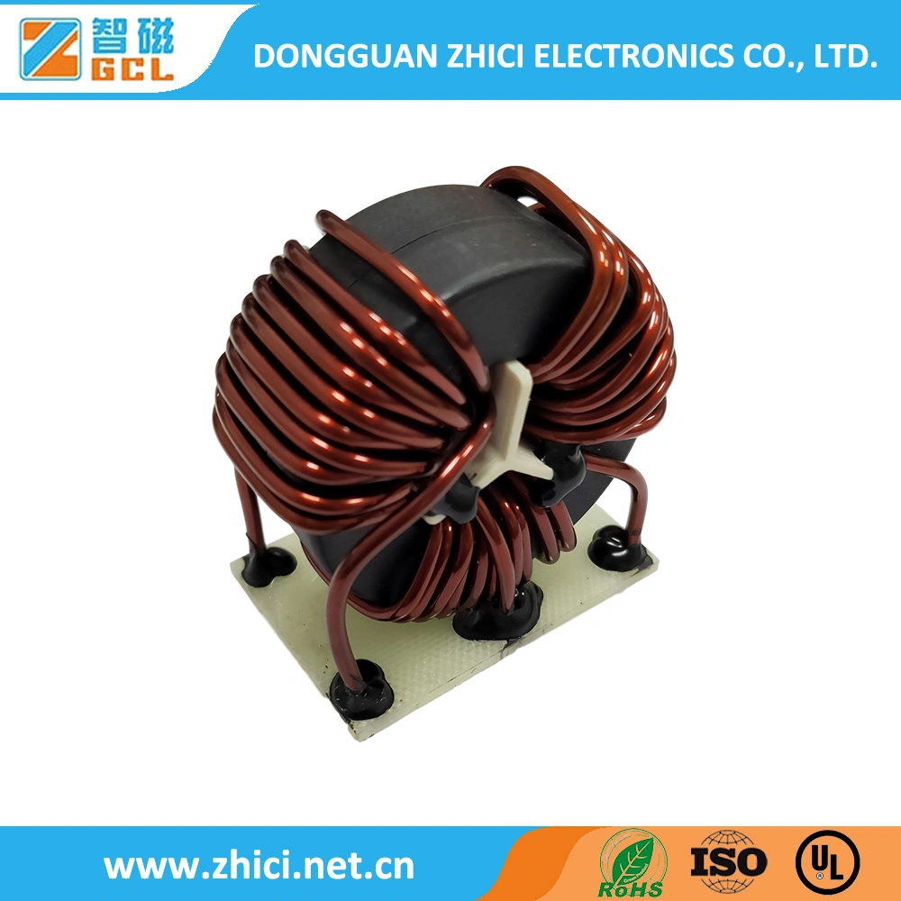 Toroid Leaded Power Inductor with Ferrite Powder Cores and 0.5MHz to 20MHz Inductance Range