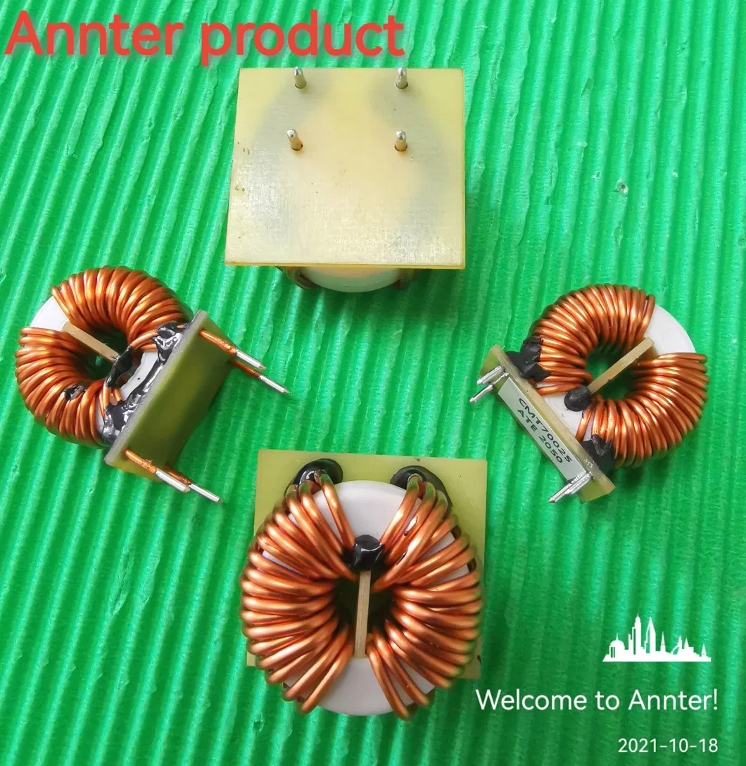 Common Mode Choke with Nacocrystalline Core, Inductor Coil for EMI Filter, 5.0mh Min, 12.0A